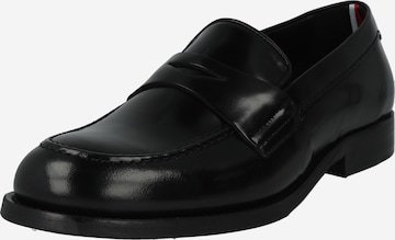 juoda TOMMY HILFIGER Loaferai: priekis