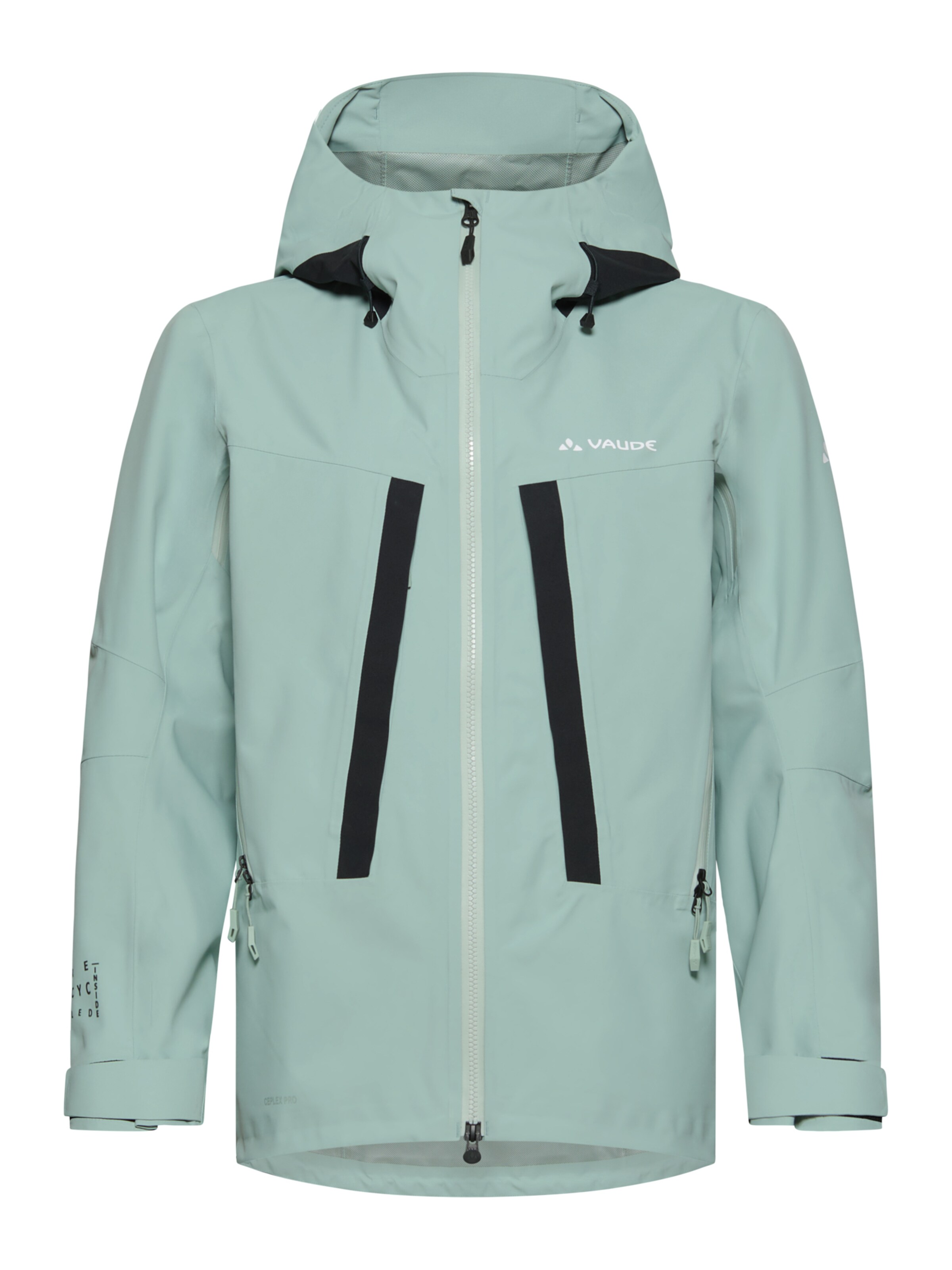 VAUDE Outdoor Jacket 'Monviso' in Mint / Black, Item view