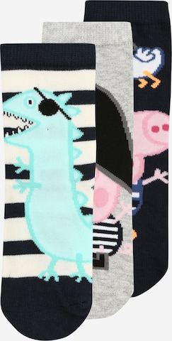 NAME IT Socken 'FINNI PEPPAPIG' in Blau: predná strana