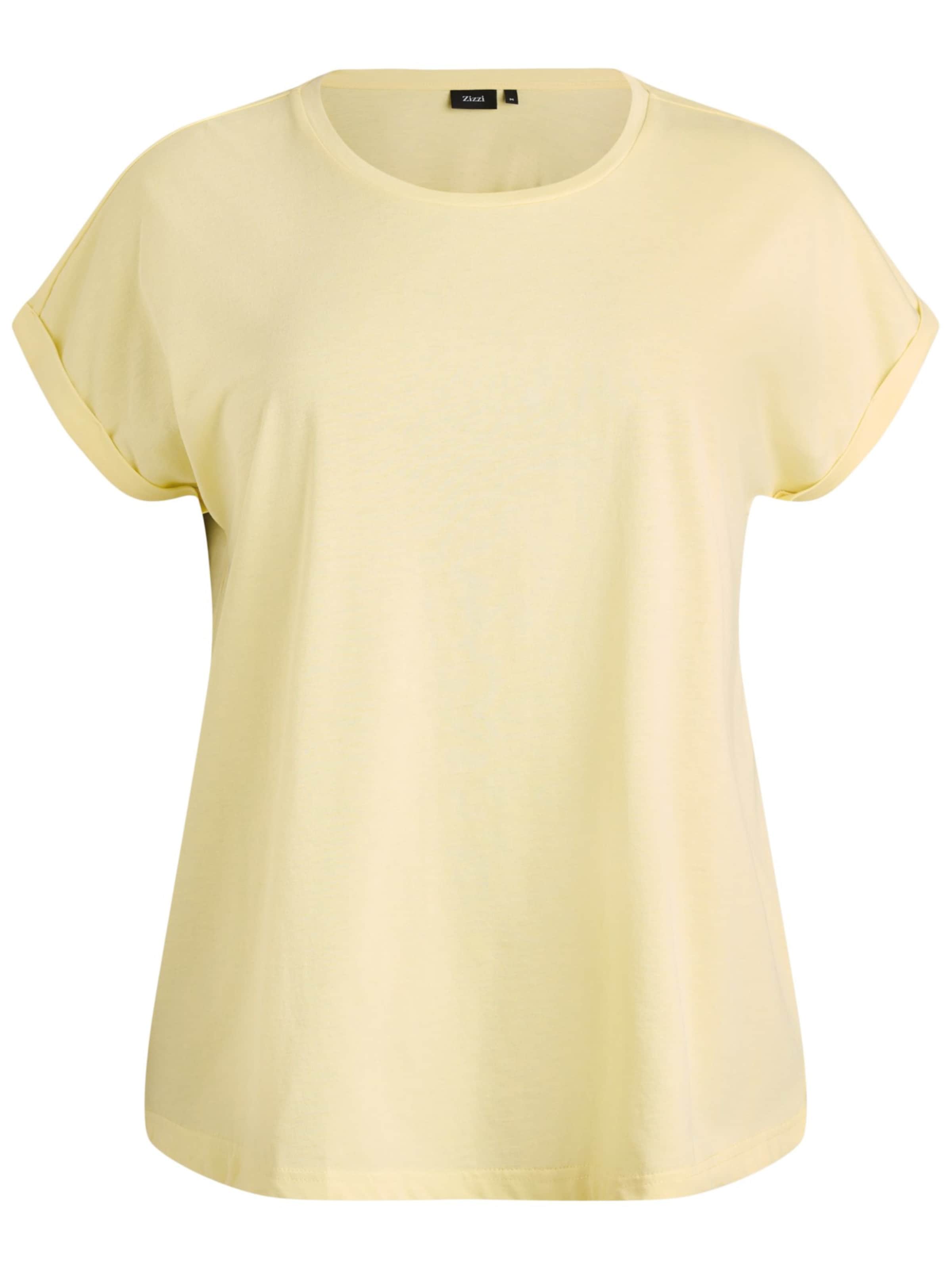 Zizzi Póló 'MKATJA' - sárga: elől