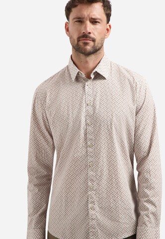 No Excess Regular fit Button Up Shirt in White