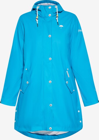 Manteau fonctionnel Schmuddelwedda en bleu : devant