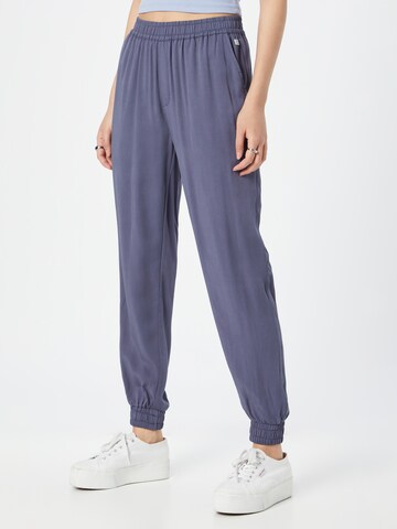 Iriedaily Tapered Broek 'Civic' in Blauw: voorkant