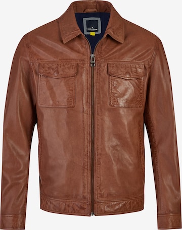 HECHTER PARIS Between-Season Jacket in Brown: front