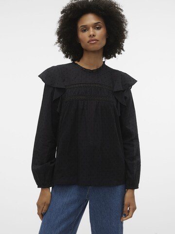 VERO MODA Μπλούζα 'VMTrine' σε μαύρο