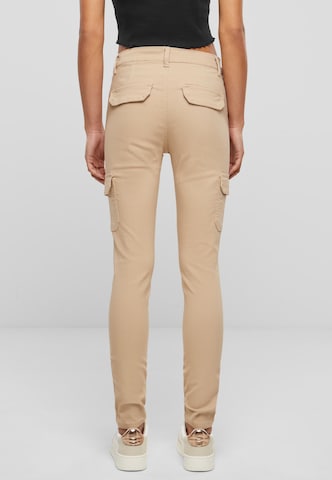 Cloud5ive Skinny Cargo trousers in Beige