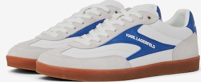 40 dydžio Sportbačiai be auliuko iš KARL LAGERFELD JEANS, spalva – mėlyna / balta, Prekių apžvalga