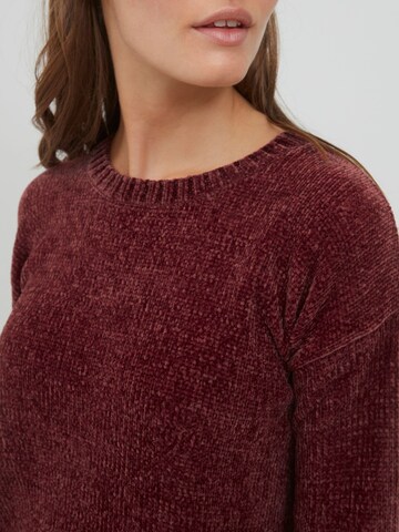 Pull-over 'Elvina' Oxmo en rouge