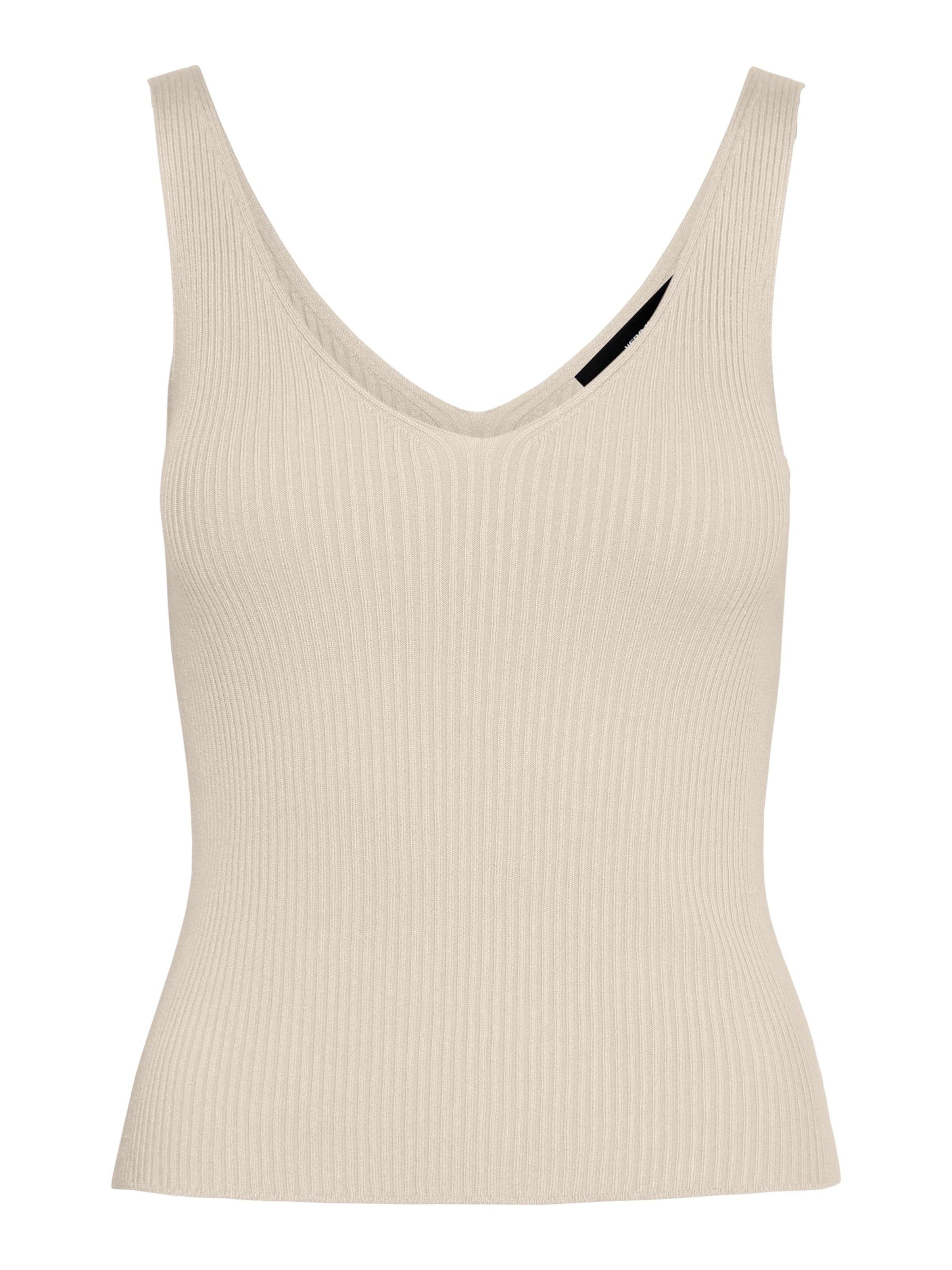 VERO MODA Top 'Glory' in Beige: front