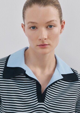 MANGO Pullover 'Cesar' in Blau