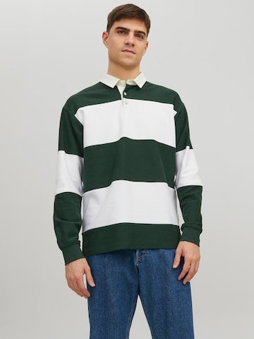 Tricou 'Hudson' de la JACK & JONES pe verde: față