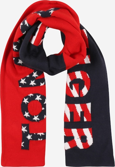 TOMMY HILFIGER Šála 'AMERICANA' - noční modrá / červená / bílá, Produkt