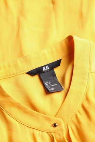 H&M Ärmellose Bluse XS in Gelb