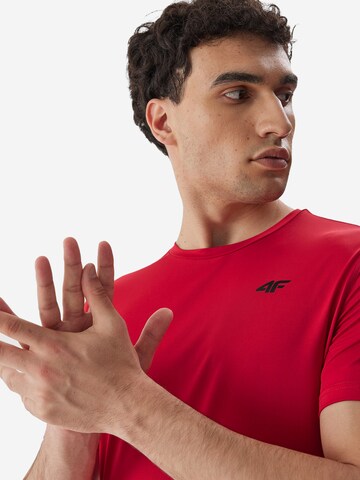 4F Performance shirt in Red