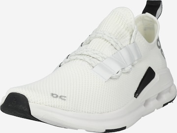 On Running shoe in White: front