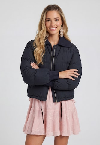 IZIA - Chaqueta de entretiempo en azul: frente