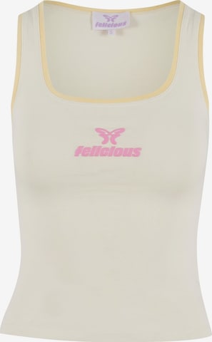 Felicious Top w kolorze beżowy: przód