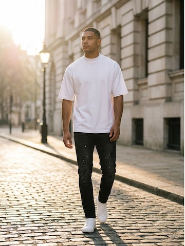 Tazzio - Slimfit Vaquero 'A110' en negro