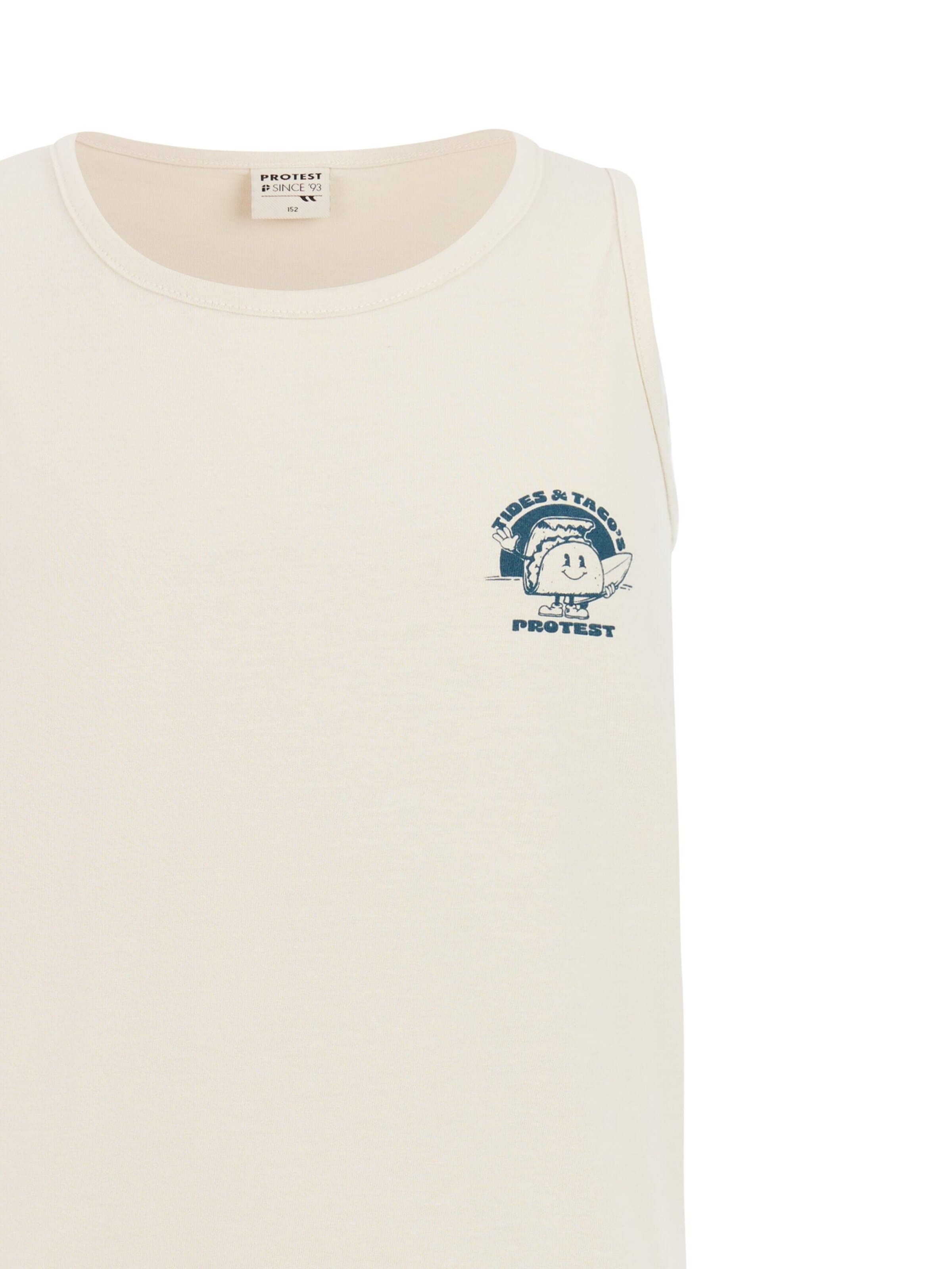 PROTEST Shirt 'PRTRemix JR' in Wit