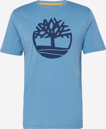 T-Shirt TIMBERLAND en bleu : devant