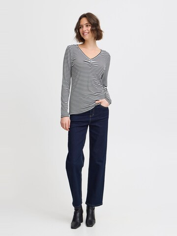 Fransa Top in Zwart