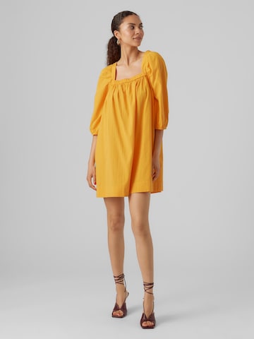 VERO MODA - Vestido 'Macia' en amarillo