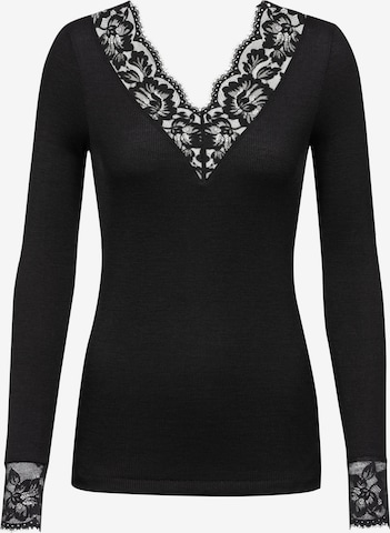 Mey Shirt in Black: front