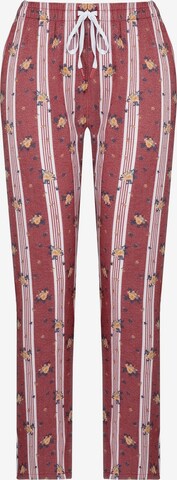 Felix Hardy Voľný strih Pyžamové nohavice 'Susan' - Červená: predná strana
