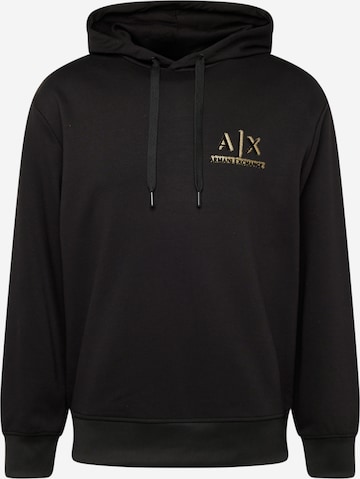 ARMANI EXCHANGE Sweatshirt i svart: framsida