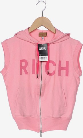 John Richmond Sweatshirt & Zip-Up Hoodie in M in Pink: front