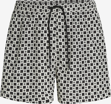 Karl LagerfeldKupaće hlače - crna boja: prednji dio