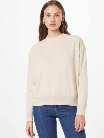 Sweat-shirt 'RESALI' DRYKORN en beige : devant