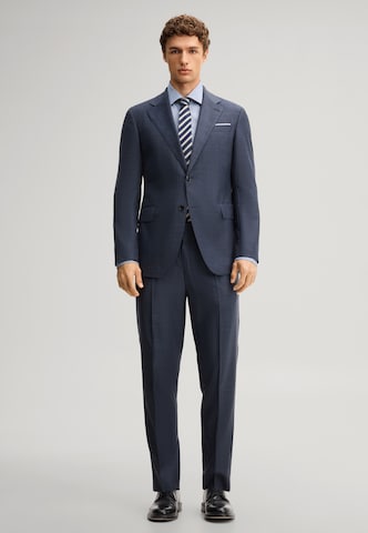 JOOP! Slimfit Bandplooibroek in Blauw