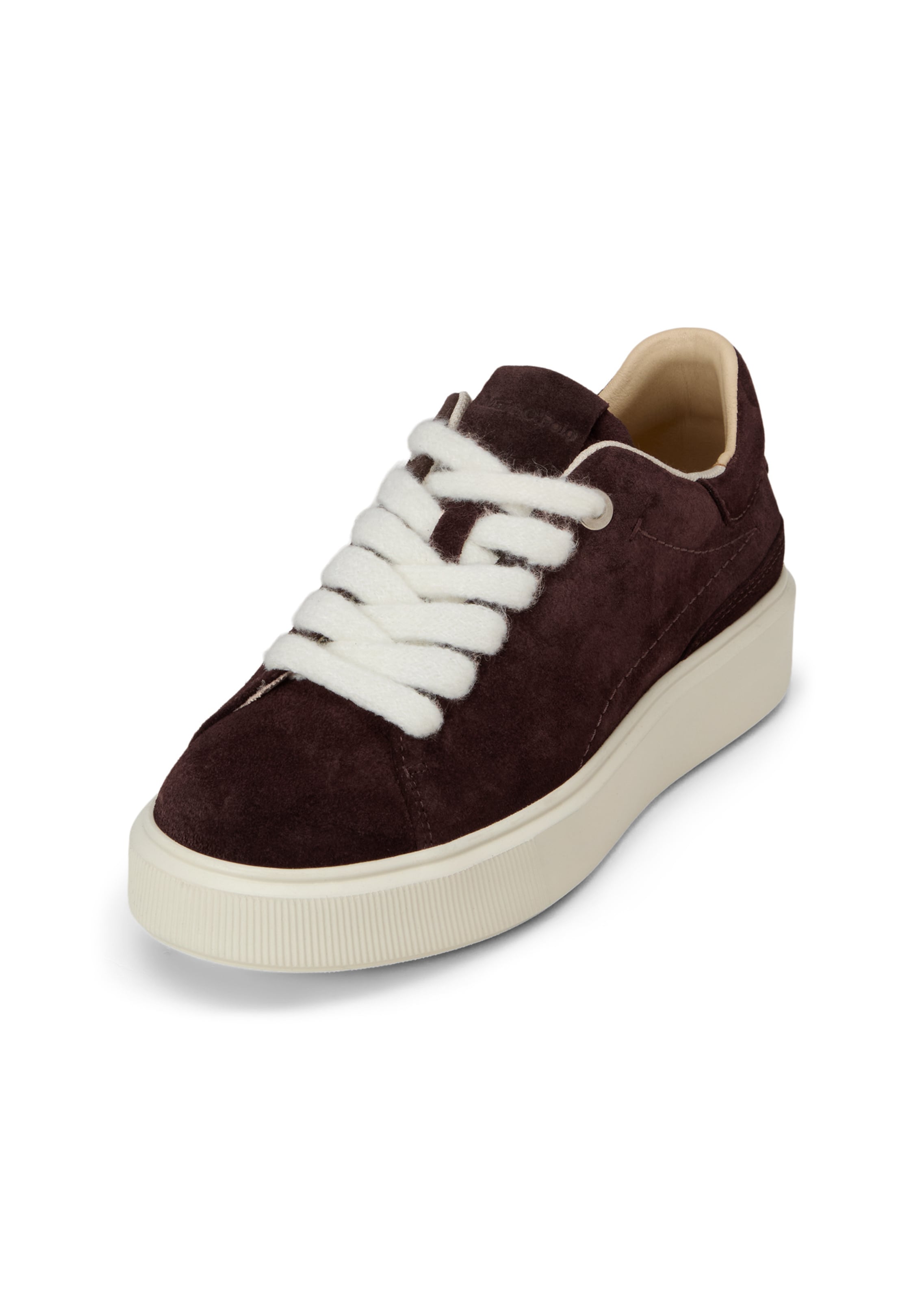 Baskets basses 'Cora' Marc O'Polo en marron : devant