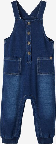 NAME IT Tapered Tuinbroek 'BUN' in Blauw: voorkant