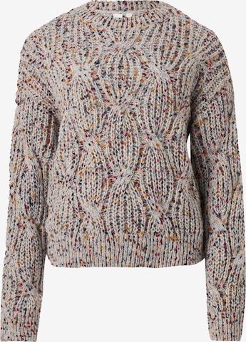 Pull-over 'YASCONFETTI' YAS en gris : devant