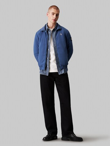 Calvin Klein Jeans Regular Between-season jacket in Blue