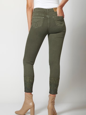 KOROSHI Regular Jeans in Green