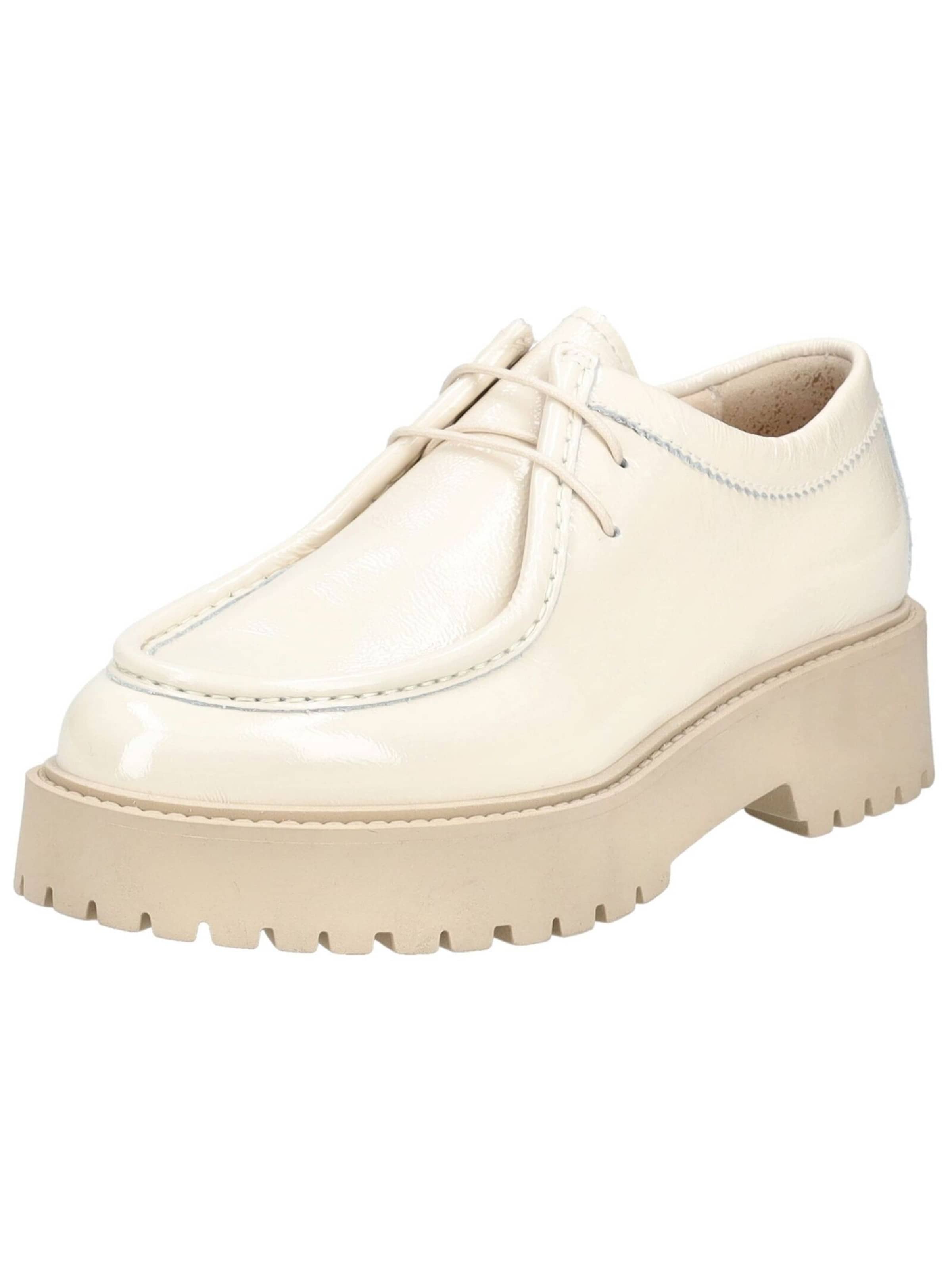 Nero Giardini Schnürschuh in Beige: Vorderseite