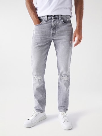 Salsa Jeans Slim fit Jeans in Grey: front