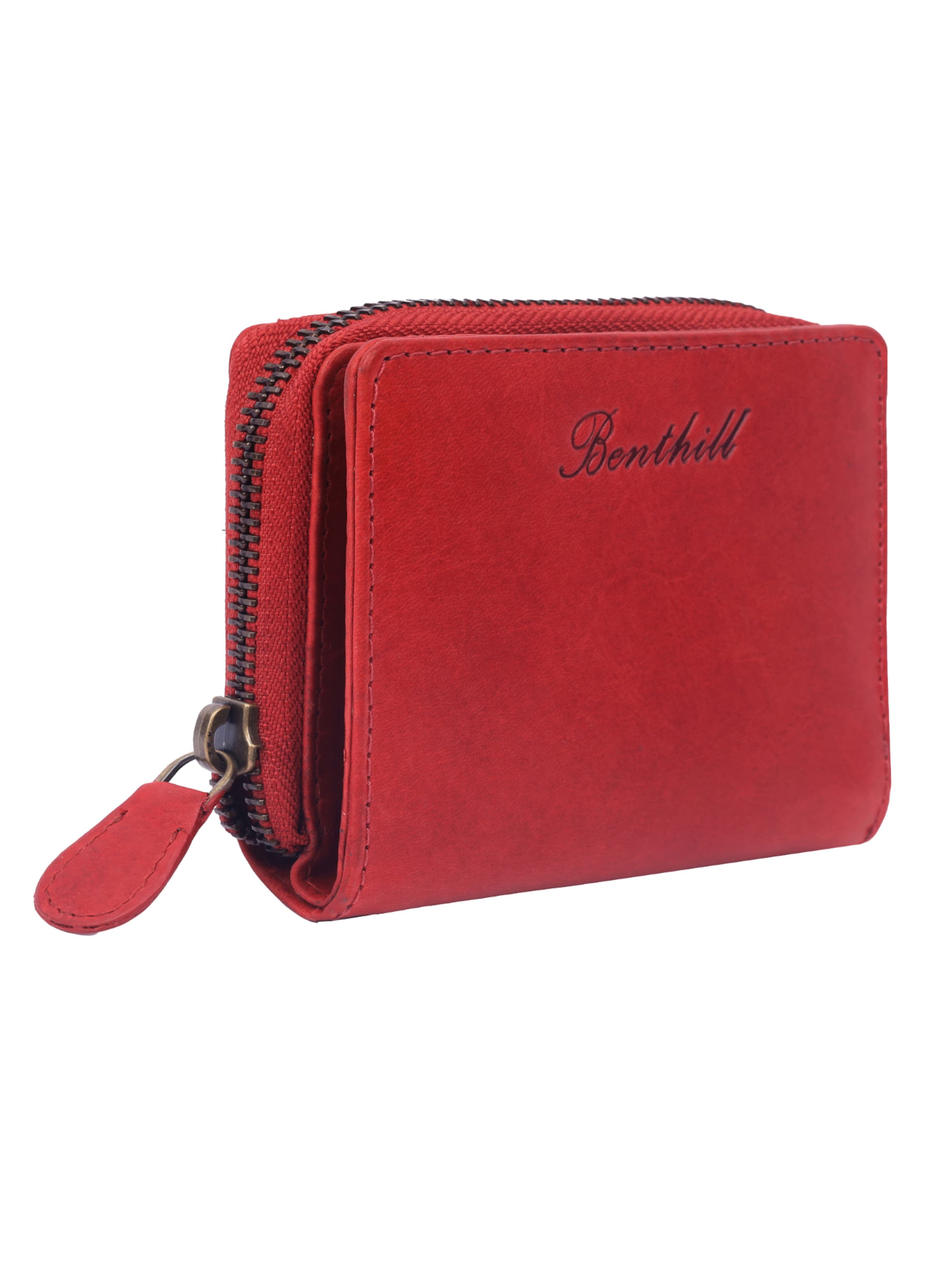 Benthill Wallet in Red: front