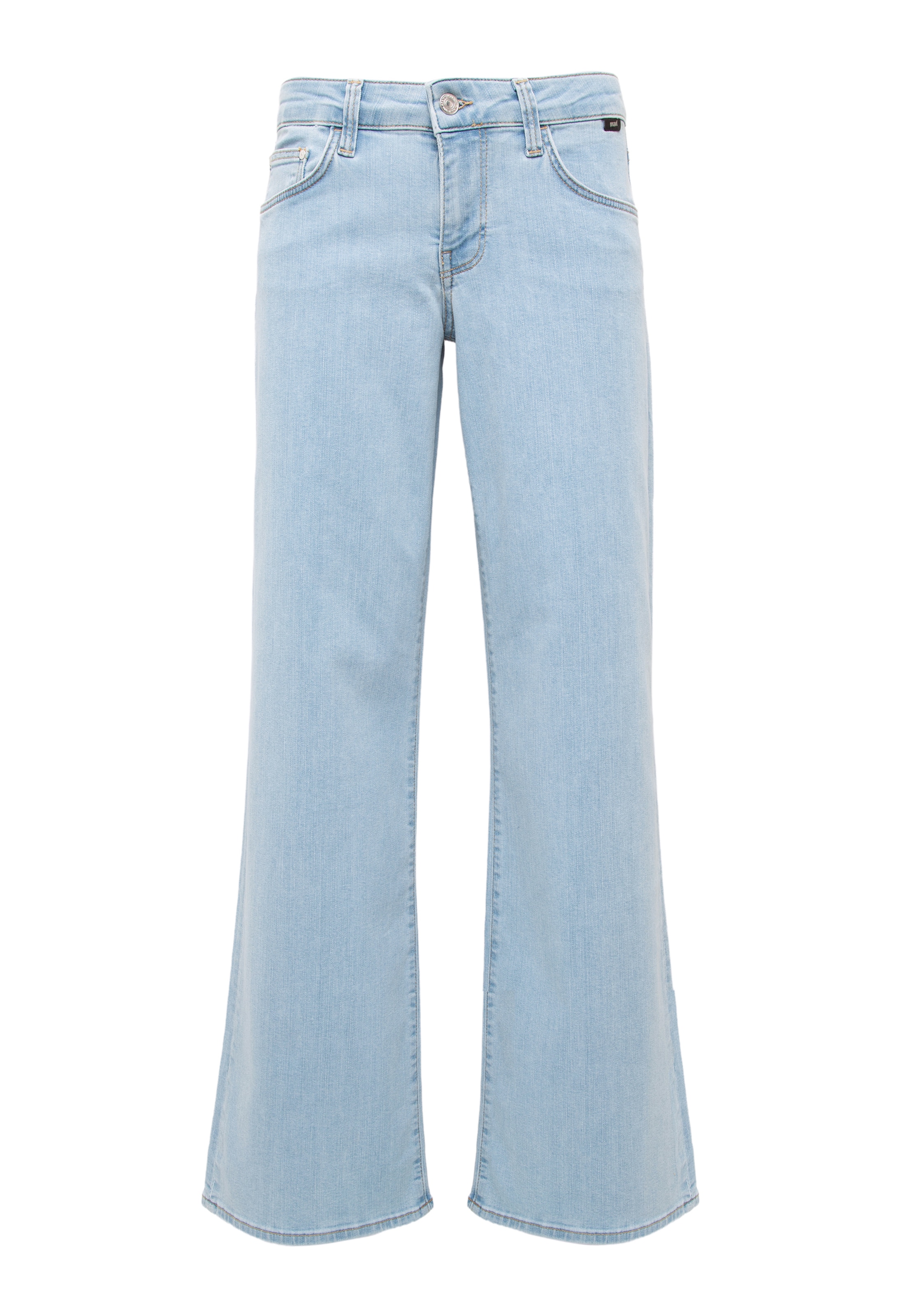 Mavi Flared Jeans in Blue: front