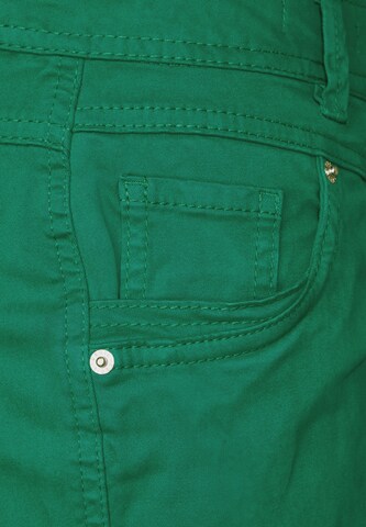 CECIL Slimfit Hose in Grün
