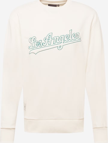 NEW ERA Sweatshirt 'Dodgers' in White: front