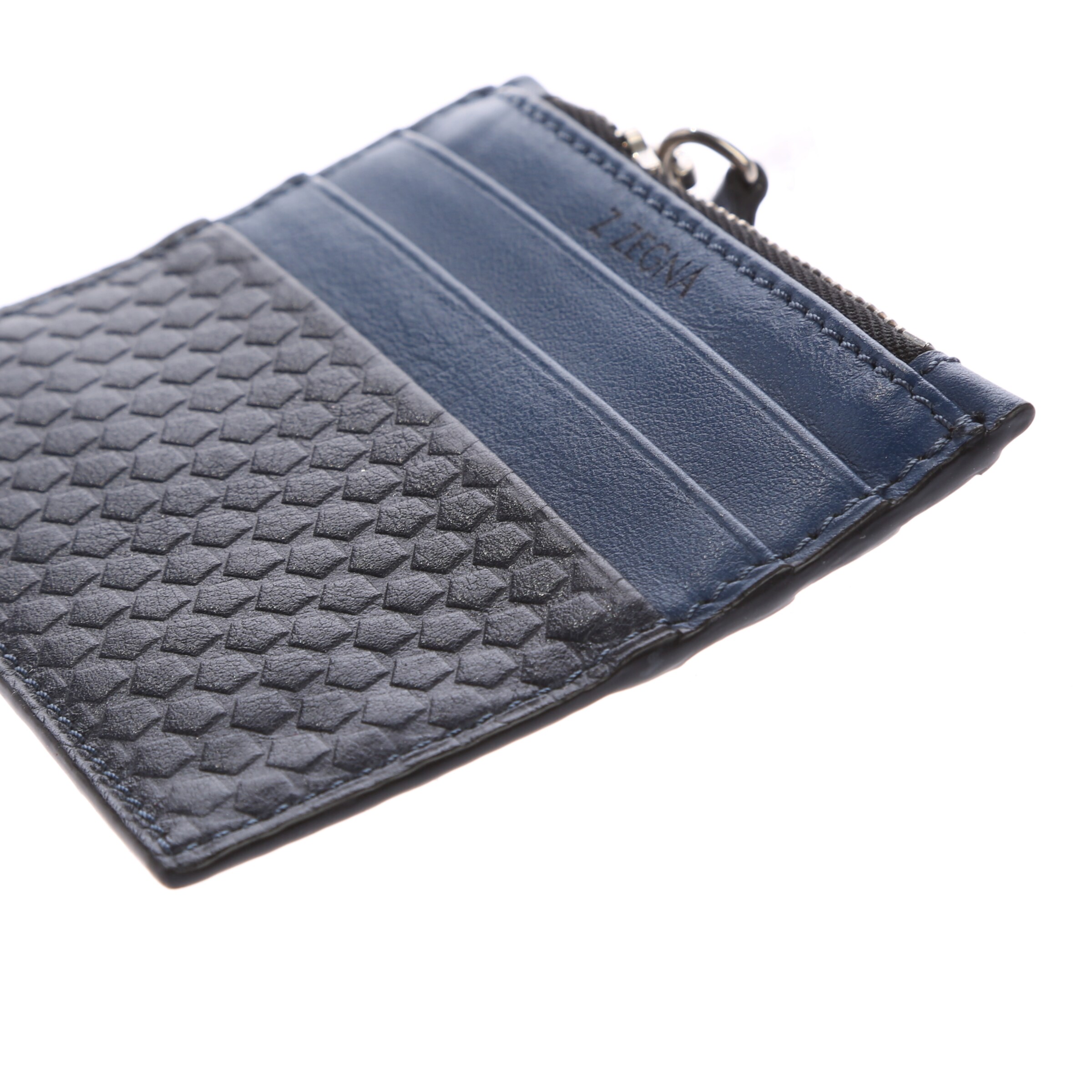 Zegna Small Leather Goods in One size in Blue