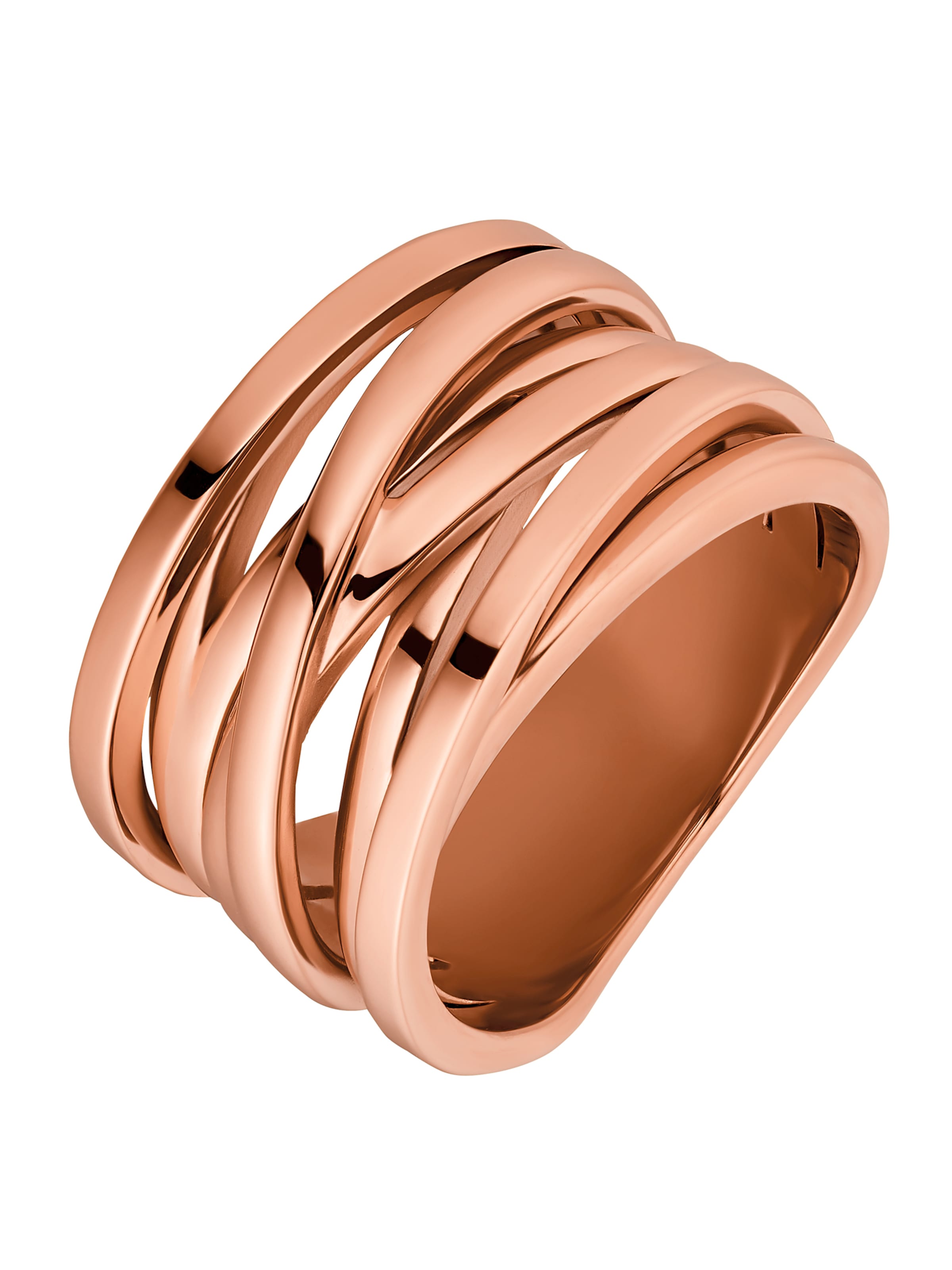 Heideman Ring 'Serpi' in Gold: Vorderseite