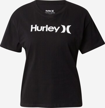 Hurley Функциональная футболка в Черный: спереди