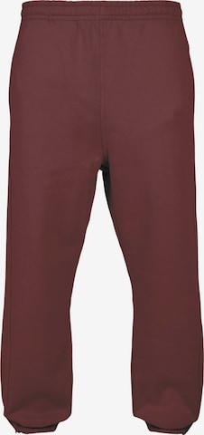 Urban Classics Tapered Pants in Red: front