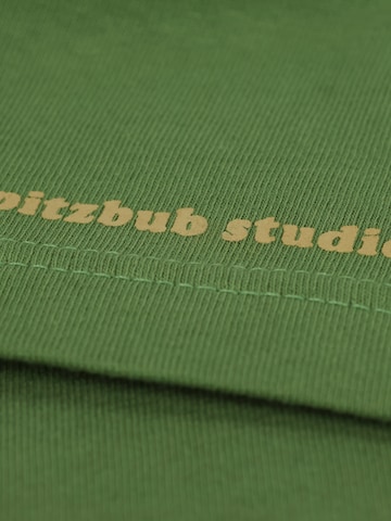 SPITZBUB T-Shirt 'Oasis' in Grün