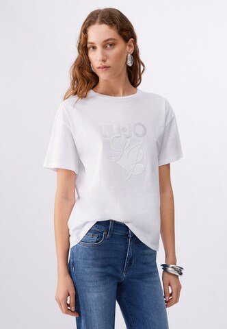Liu Jo T-Shirt in Weiß: Vorderseite